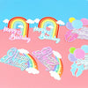 20pcs Birthday Party Cake Toppers Baking Cake Ornament Flags Dessert Decoration, Style: Balloon 2