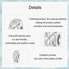 S925 Sterling Silver Diamond Pattern Positioning Clip DIY Bracelet Accessories(SCC2817)