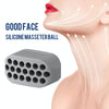 3PCS 4th Generation Masseter Ball Mandibular Trainer Facial Muscle Trainer Silicone Face-Lifting Device(White)