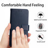 For Asus ROG Phone 5 ZS673KS Genuine Leather Fingerprint-proof Flip Phone Case(Blue)