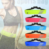 Outdoor Fitness Sports Waist Bag Multifunctional Running Invisible Close-Fitting Waist Bag(Blue)