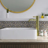 3D Crystal Epoxy Self-Adhesive Wall Sticker Bathroom Simulation Tile Sticker(MT1013)