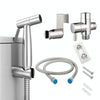 304 Stainless Steel Washer Nozzle Female Washer Set, Style: Female Washer + Hose