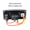 Marine Self-Locking Resetting Switch With Overload Protection Indicator Light ON-OFF-ON 3 Switch