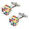 1 Pair Colorful Cube Cufflinks for Men