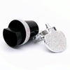 Studded Diamond Car Ashtray with Led Lamp(AB)