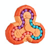 Six-sided Spinning Fidget Spinner Ball(Orange)