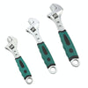 Multifunctional Water Pipe Wrench Movable Dual-purpose Spanner, Size:8 Inch