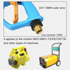 High Pressure Long Fixed Foam Gun for Self-service Car Washing Machine, Outer Wire: 22x 1.5