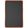 For Samsung Galaxy Tab S8 / Galaxy Tab S7 T870 / T875 Tire Texture Shockproof TPU+PC Protective Case with Holder(Orange)