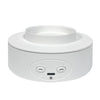 Intelligent Electric Roundabout 360 Degree Rotating Disc Table Live Shooting Video Props(White)