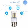 B22 2.5W LED Corn Light 24 LEDs SMD 5730 Bulb, AC 12-24V(Warm White)