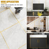 2.5cm x 5m  Golden Tile Gap Tape Waterproof PVC Self Adhesive Sticker(Laser)