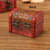 3 PCS Retro Wooden Jewellery Dustproof Storage Box Indoor Shooting Props(6036H)