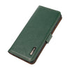For Samsung Galaxy A56 5G KHAZNEH Side-Magnetic Litchi Genuine Leather RFID Phone Case(Green)