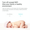 VONETS VAP11AC 5G / 2.4G Mini Wireless Bridge with Fan Version 300Mbps + 900Mbps WiFi Repeater, Support Video Surveillance & Control(White)