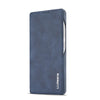For Samsung Galaxy S25 Ultra 5G LC.IMEEKE Hon Ancient Series Flip Leather Phone Case(Blue)