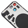 iPhone 15 Plus Glass Battery Cover Black - Back Replacement