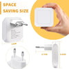 0.6W Stepless Dimming Induction Night Light Square Light Guide Plate Baby Night Light(US Plug)