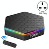 T95Z Plus 8K WiFi6 Android 12.0 Smart TV Box with Remote Control, 4GB+32GB, Allwinner H618 Quad-Core(UK Plug)