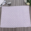 Soft Fleece Pet Blanket, Dotted Purple, M (80x60cm) - Dog & Cat