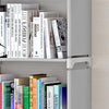 Children Bookshelf Storage Shelve Book Rack Bookcase for Home Furniture(Grey)