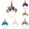 2 PCS F036 Cartoon Headband Children Birthday Festival Party Hair Accessories(Colorful)