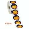 Halloween Stickers Gift Wrapping Art Decoration Stickers, Size: 3.8cm / 1.5inch(K-22-38)
