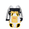 DONO Pet Carrier Backpack, Breathable, L (Yellow/White) - Dog/Cat