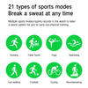 Blood Oxygen / Sleep / Heart Rate Health Monitoring Smart Watch Square Sports Watch(Black)