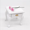 10 PCS 1:12 Mini Doll House Garden Bedroom Scene Decoration Rose(Pink)