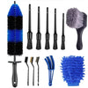 12 PCS / Set Car Tire Slight Cleaning Brush( A)