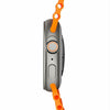 V3 Ultra Max 1.6 inch TFT Round Screen Smart Watch Supports Voice Calls/Blood Oxygen Monitoring(Orange)