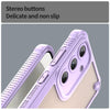 For Samsung Galaxy S24 5G Armor Glaze PC Hybrid TPU Phone Case(Purple)