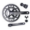 RACEWORK RKRFA Road Bike Aluminum Alloy 22-speed Crankset, Spec: 50-34T with BB