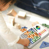 Q2 Tangram Hualongdao Geometry Puzzle Electronic Puzzle Transformation Toy(White)