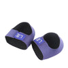 Heel Fatigue Shock Absorption And Warmth Gel Protective Cover, Size:L, Style:with Printing(Blue)
