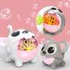 JJR/C V12 Mouse Shape Automatic Mode Bubble Machine, Version:Charging(White)