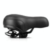 Reflective Spring Saddle Mountain Bike Seat Bicycle Seat Bicycle Seat(Black White)