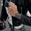 TOMORO Era of Time Reincarnation Watch Men Big Dial Watch(Black)