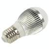 E27 6W LED Ball Steep Light Bulb, 20 LED 5730 SMD, Warm White Light, AC 85-265V