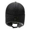 Men Winter Warm Hat Outdoor Biking Cold-Proof Ear Protection Cap With Detachable Mask, Size: Free Size(Gray+ Gray Embroidery)