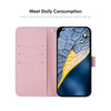 For Samsung Galaxy A56 5G ENKAY Painted Leather Phone Case with Card Slots  Holder(Ocean Marble Pattern)