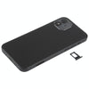 iPhone 12 Back Cover Assembly (Black) with Keys & Wireless Charging