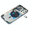 iPhone 12 Pro Max Blue Back Cover with Wireless Charging & Keys