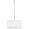 5 in 1 8 Pin Male to USB + HDMI + TF / SD Card Slot + 8 Pin Power Female OTG Digital AV Adapter