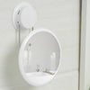 Nail Free Bathroom Mirror Rotating Folding Makeup Mirror(260132)