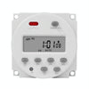 SINOTIMER CN101S-4 12V 1 Second Interval Digital LCD Timer Switch 7 Days Weekly Programmable Time Relay