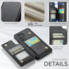 For Samsung Galaxy S25+ 5G CaseMe C22 Card Slots Holder RFID Anti-theft Phone Case(Black)