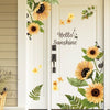 Fresh Sunflower Wall Stickers Living Room Flower Background Wall Decoration Wallpaper 30 x 90cm